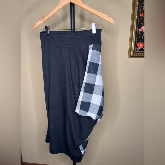 Yohji Yamamoto Skirt and Blouse Set Gingham Black and White Size S - Picture 12 of 16